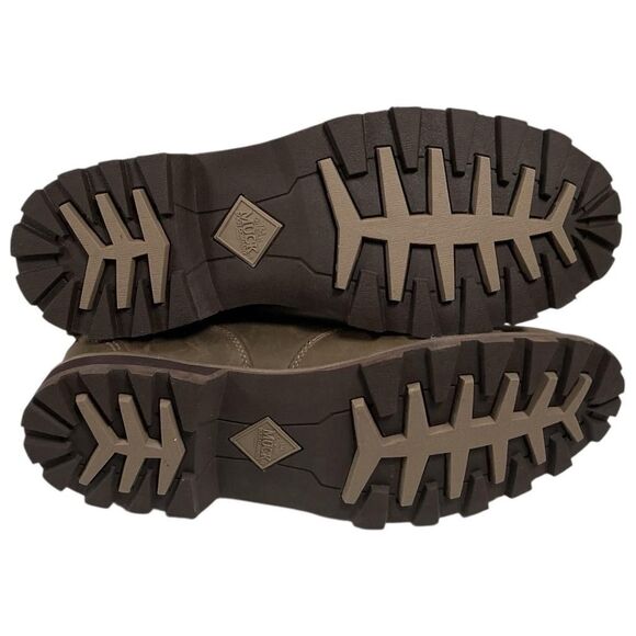 Muck Boot Company Mens 12.5 Brown Chelsea Outdoor Waterproof Leather Boots NEW - Picture 9 of 12